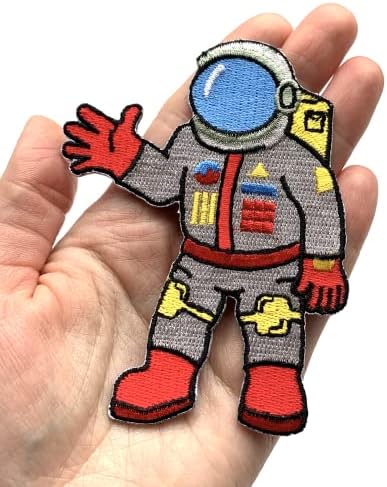GlossTrick Űrhajós Utazás Tér Vas A Patch - Hímzett Varrni A Jelkép - Applied Patch Kabátok, vagy Hátizsákok - Jelvény Matrica Javítás