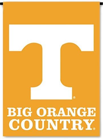 BSI TERMÉKEK Tennessee Önkéntesek 2-Oldalas Ország Kert Zászló & Műanyag Rudat tapadókorongok - UT Futball Büszkesége -
