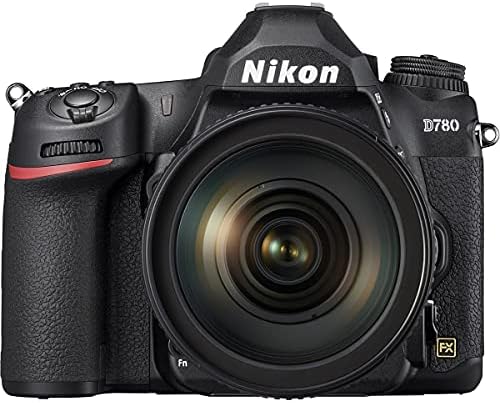 Nikon D780, FX-Formátumú SLR Fényképezőgép az AF-S NIKKOR 24-120mm f/4G ED VR Objektív - Csomag 64 gb-os SDXC-Kártya, Táska, 77mm