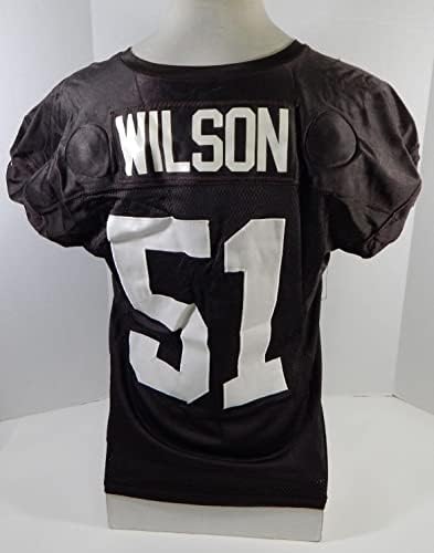 2017 Cleveland Browns Mack Wilson 51 Játékban Használt Barna Gyakorlat Jersey 46 DP26020 - Aláíratlan NFL Játék Használt Mezek