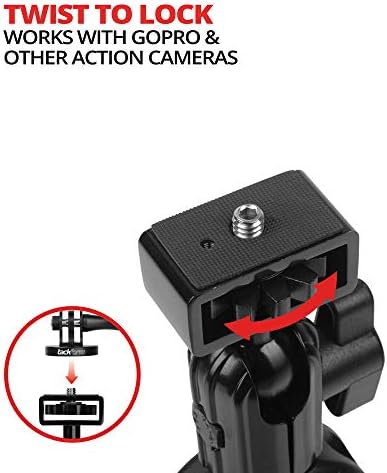 Tackform Motoros Akció Kamera-Hegy - [Enduro Sorozat] Bár Mount, valamint Nyomvonal Cam - Kompatibilis GoPro, illetve Egyéb Akció Kamera - Minden