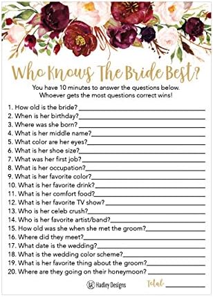 25 Aranyos Virágot, Mennyire Ismered A Menyasszony Esküvői buli, vagy Lánybúcsú Játék, Virágos, Aki Tudja, hogy A Legjobb van A Vőlegény Párok