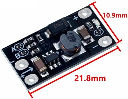 KENID 5db Multi-Funkciós Mini Boost Modul Lépés Testület 5V/8V/9V/12V 1.5 A LED Kijelző DIY Elektronikus Feszültség Modul