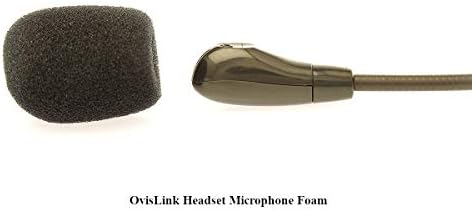 OvisLink Call Center Fülhallgató Kompatibilis NEC Telefon Összes Modellek | Dual Fül, zajszűrős Mikrofon, RJ9 Fülhallgató dugaszoló