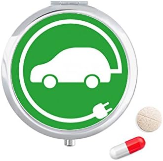 Kör Dugó Energia Járművek A Környezet Védelmét Tabletta Esetben Zsebében Gyógyszer Tároló Doboz, Tartály Adagoló
