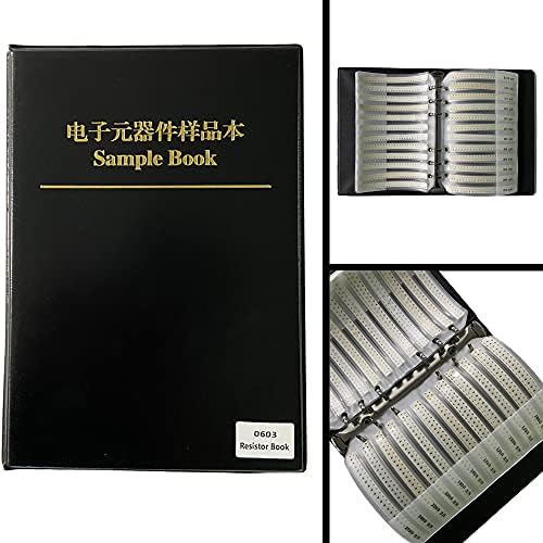 Ellenállás 1206 SMD Könyv SMT Chip Ellenállás Választék Készlet 170 Értékek 0R-10M Minta Könyv (Ellenállás-1206)