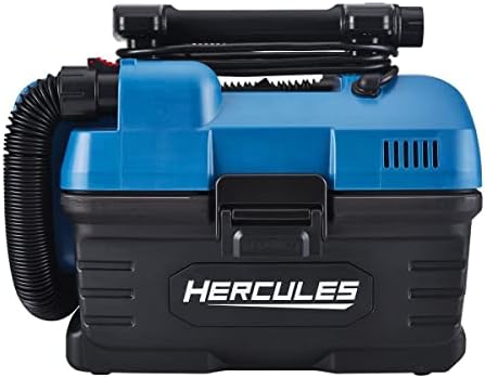 Dual Power 2 Liter Nedves/Száraz Hordozható Porszívó által Herkules - Eszköz, Csak Futni 120 V AC vagy 20 Voltos Lítium Akkumulátor