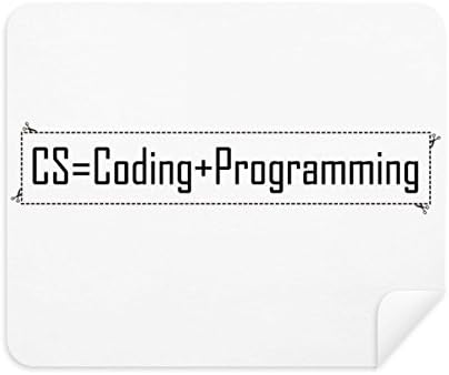 CS Tartalmaz, a Kódolás, illetve Programng tisztítókendővel Képernyő Tisztító 2db Velúr Szövet