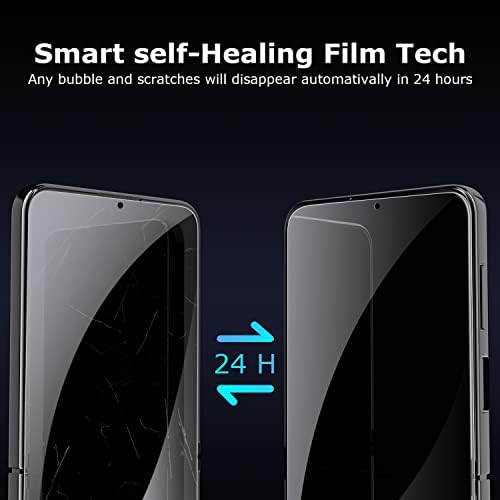 WATACHE Galaxy Z Flip 4 kijelző Védő fólia, 2 Belső Képernyőn Rugalmas Film + Kamera lencsevédő + Vissza képernyővédő fólia Samsung Galaxy