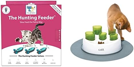 Etikai Pet Termékek 68000719: Macska Etető Beltéri Vadászat & Catit Érzékek 2.0 Digger Interaktív Macska Játék, Minden Fajta Méretben