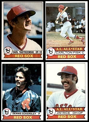 1979 Topps Boston Red Sox Közelében Csapat készen áll a Boston Red Sox (Set) VG/EX+ Red Sox