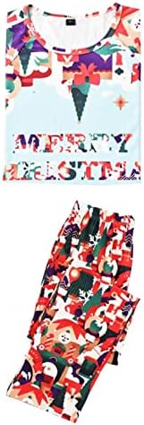 A karácsonyi Családi Pizsama Megfelelő Készletek Megérkezik Karácsony előtt Ruhát Kockás Nyomtatott Loungewear Karácsonyi Családi