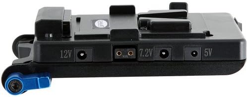 Camlast V-Mount Lemez 5V-os Koax/7.2 V/12 v-os Kábelek Válassza ki a Canon & Blackmagic Kamerák