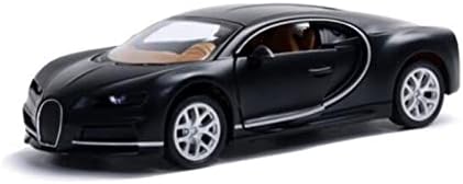 Méretarányos Autó Modell a Bugatti Chiron Autó Fém Ötvözet sportkocsi Diecasts Járművek Modell Miniatűr 1:36 Skála Aránya (Szín : Fekete)