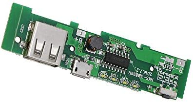 KOOBOOK 1db 5V 1A USB-Power Bank Töltő Modul 18650 Lítium Akkumulátor Töltés PCB-Testület DIY