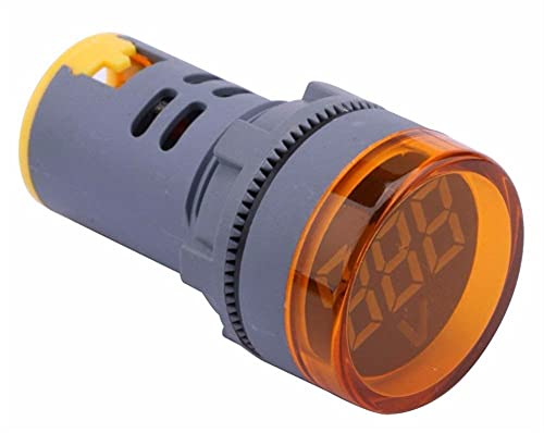 AMSH LED Kijelző Digitális Mini Voltmérő AC 80-500V Feszültség Mérő Mérő Teszter Voltos Monitor világítás (Szín : Kék)