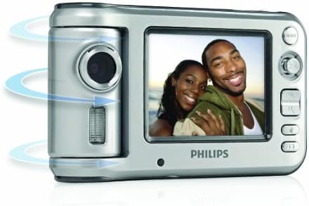 Philips SIC3608S/G7 8 MP FORGATHATÓ Digitális Fényképezőgép (Ezüst)