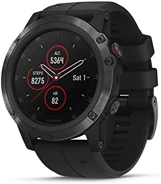 Garmin fēnix 5X több, Végső Multisport GPS Smartwatch, Jellemzők Szín Topo Térképek, majd a Pulzus, pulzus Ellenőrzése,