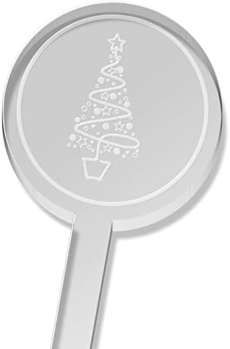 Azeeda 5 x 'Díszes karácsonyfa' Magas Italt Keverőkkel/Szent isten (DS00052047)