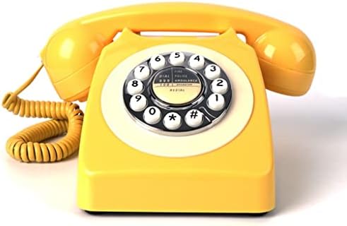 WYFDP Európai Antik Klasszikus Telefon, Vezetékes Telefon Vintage Amerikai Otthoni Vezetékes Retro Telefon, Mini Telefon