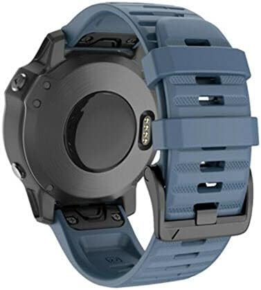 KOSSMA 22MM QuickFit Watchband Szíj, a Garmin Fenix 7 6 6Pro Fenix 5 5Plus Easyfit Szilikon csuklópánt