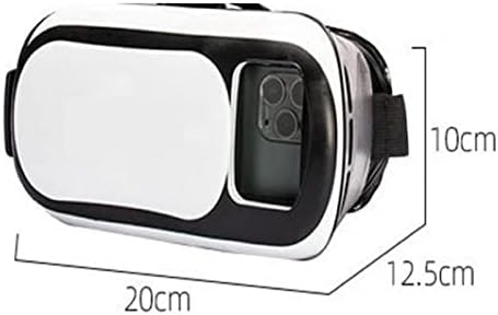 NARUNING vr Szemüveggel, VR Szemüveggel Mobil Játékok Egyetemes Virtuális Valóság Szemüveg 360 HD Filmek Kompatibilis 4.7-6.0 Okostelefonok