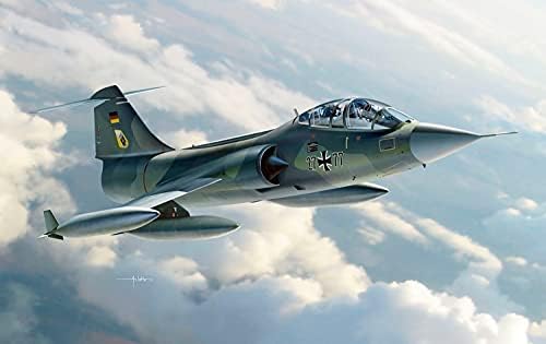 Kinetikai Modell Készletek 1/48 TF-104G / F-104G Luftwaffe Starfighter (2 in 1) K48089