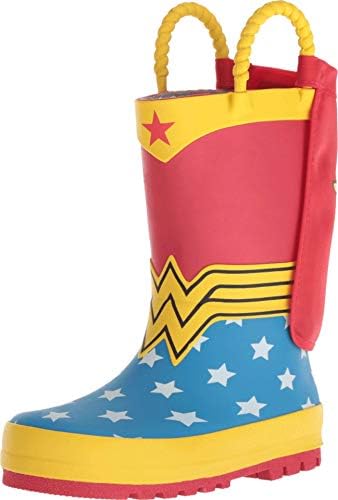 Nyugat-Főnök Gyerekek Női Wonder Woman Eső Boot (Kisgyermek/Gyerek/Nagy Gyerek)