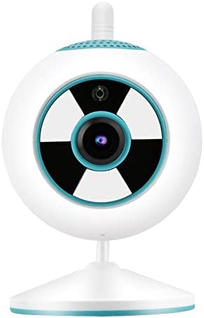 Vifemify Biztonsági IP Kamera 100‑240V 1080P WiFi CCTV Színes Éjszakai Beltéri Home Monitoring(Kék)