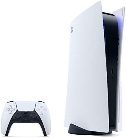 PS5 - Sony Playstation 5 Konzol Lemez Verzió + Vezeték nélküli Kontroller - x86-64-AMD Ryzen Zen 8 CPU Magok, 16GB GDDR6 RAM, 825GB