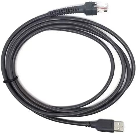 5db 2M Vonalkód olvasó USB Kábel Motorola Symbol LS2208 LS3408 LS4278 DS3578 DS4208