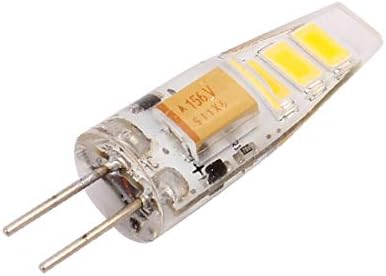 X-mosás ragályos AC/DC12V 1,5 W G4 5730SMD LED Kukorica Izzó 6-LED Szilikon Lámpa Meleg Fehér(AC / DC12V 1,5 W G4 5730SMD