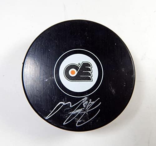 Jordan Hordjak Aláírt Philadelphia Flyers NHL Jégkorong Auto-Dinasztia Sport 223 - Dedikált NHL Korong