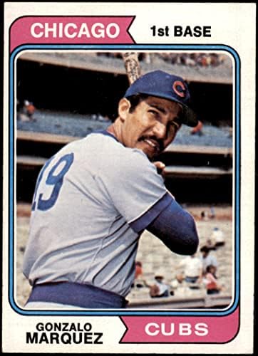 1974 Topps 422 Gonzalo Marquez Chicago Cubs (Baseball Kártya) EX Cubs