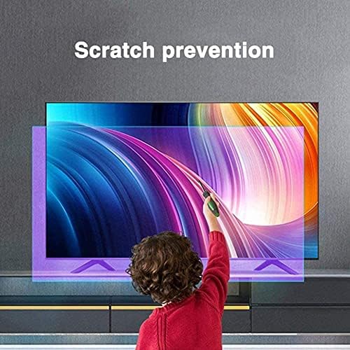 Anti Tükrözi képernyővédő fólia HD Világos Anti-Kék Fény Anti-Vakító fény TV-Képernyőn Szűrő Sharp Sony Samsung Hisense 32-75 inch/A
