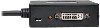 Tripp Lite 2-Port Mini DisplayPort-DVI Multi-Stream Transport Hub, MDP 1.2, MDP-DVI, 1080p (B155-002-DVI-V2)