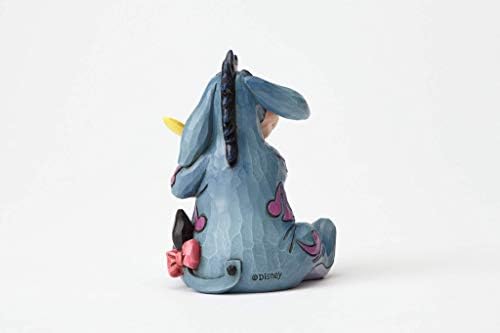 Enesco Disney Hagyományok által Jim Shore Micimackó Füles Tartja Pillangó Mini Figura, 3.125 Inch, Többszínű