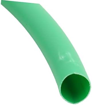 X-mosás ragályos 9,5 mm-es Dia Vagy 3:1 Arányban Hő zsugorcső Wire Wrap Kábel Ujja Cső Zöld 2m Hosszúságú(9,5 mm-es Dia Vagy