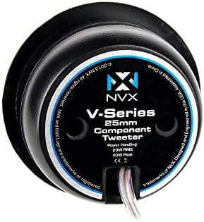 NVX VSPTW 450W-Csúcs (150W RMS) 1 (25mm) V-Sorozat Selyem-Dóm Car Audio Magassugárzó, valamint Crossover
