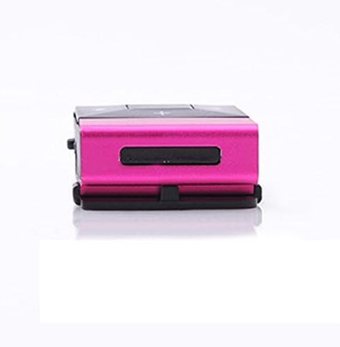 Sannysis Mini MP3 Lejátszó USB-Tárat Digitális Támogatás 8GB SD TF Kártya (Pink)