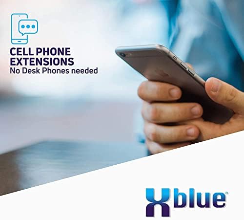 XBLUE QB1 Rendszer Csomag 10 IP5g IP-Telefonok, Beleértve az Automatikus kezelő, Hangposta, Mobil & Távoli Telefon Z & Hívás Rögzítése