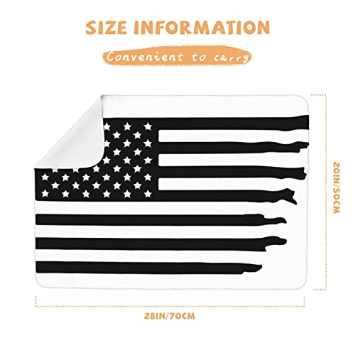 USA Amerikai Zászló pelenkázó Pad Hordozható Újszülött Vízálló Pelenka Könnyű Utazási Változó Mat