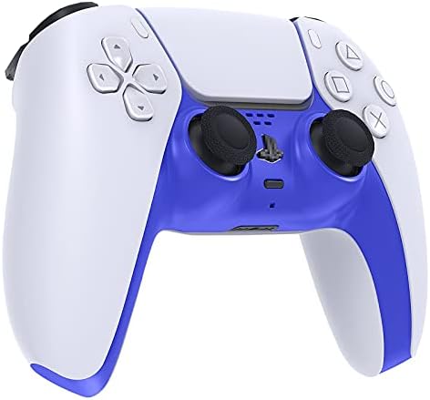 Dekoráció Shell Kompatibilis PS5 Vezérlő Csere Dekoratív Kiegészítő Vezérlő Előlap a pengetőt Kompatibilis Playstation 5 Vezérlő (Kék)