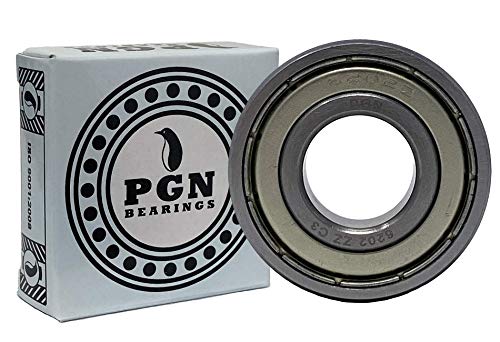 PGN (10 Pack) 6202-ZZ Csapágy - Kent Chrome Acélból Zárt golyóscsapágy - 15x35x11mm Csapágyak, Fém Pajzs & Magas RPM Támogatás