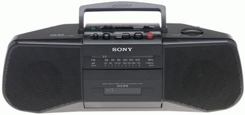 Sony CFS-B15 AM/FM Sztereó Kazettás Magnó (Fekete)