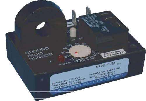 CR Magnetics CR7310-LL-24D-660-EGY-CD-NPN-én Földi Hibás Érzékelő Relé Optoisolated NPN Tranzisztor, valamint a Belső Transzformátor,