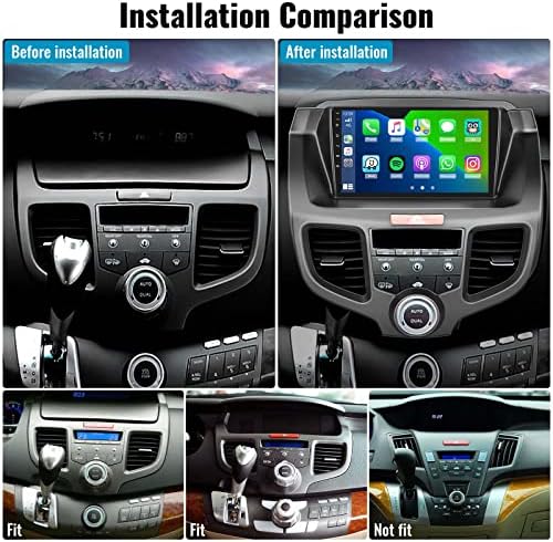 SIXWIN 2G + 32G Android 11 autóhifi, a Honda Odyssey 2004 2005 2006 2007 2008 10,1 Hüvelykes érintőképernyővel | CarPlay