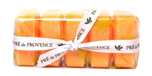 Előzetes de Provence Szappan, készlet 5, Narancs, Krém, 125 g (Csomag 2)