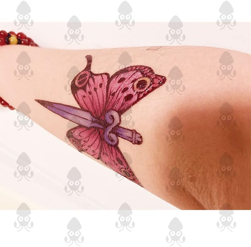 Jolyne Cujoh Pillangó Kar Tetoválás JoJo Csillag Anyajegy Matricák