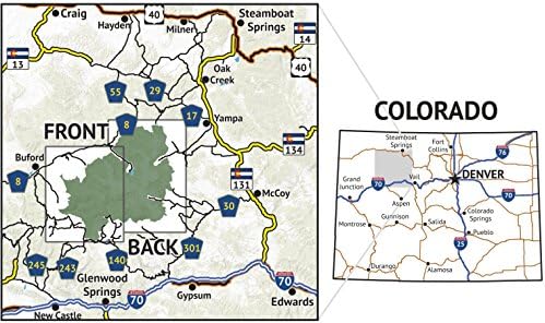 Lapos Tetejét Pusztában - Colorado Topográfiai Túrázás Térkép (2018)